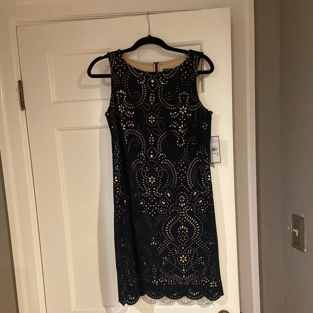 Jesica Howard illusion lace dress